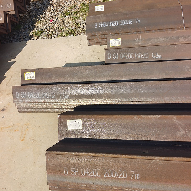 Q420C角鋼型號(hào)200×16個(gè)厚1米多重